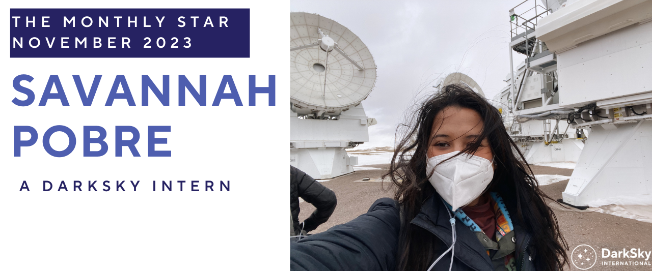 Savannah: An Intern for DarkSky International